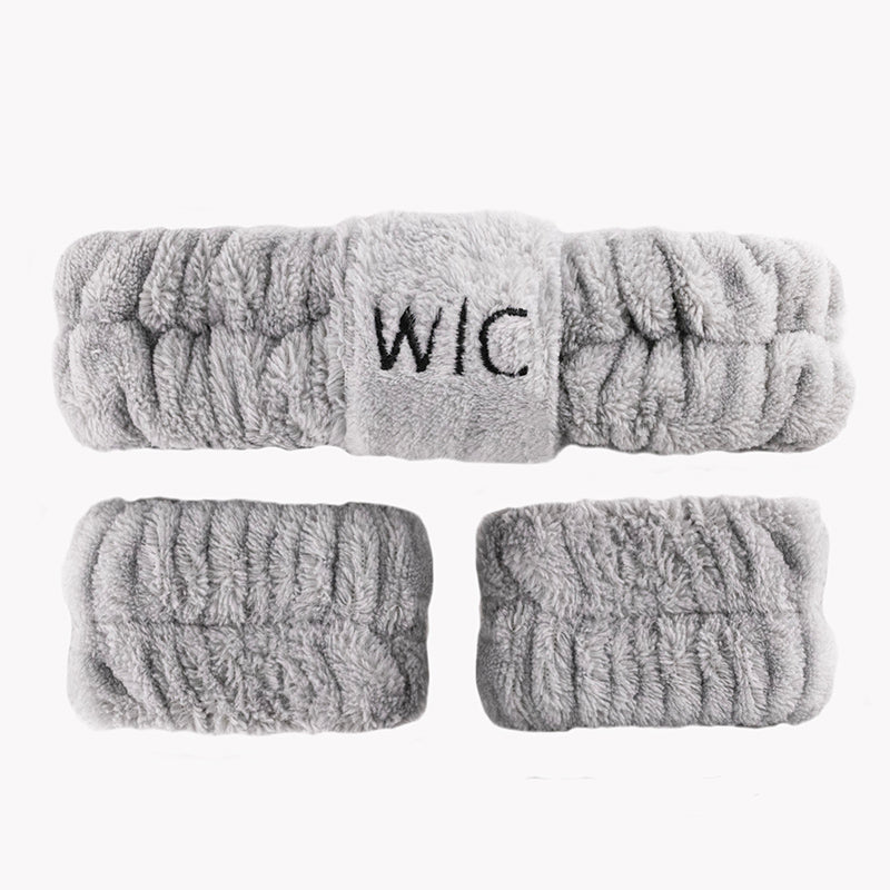 Microfiber Headband & Wristband Set